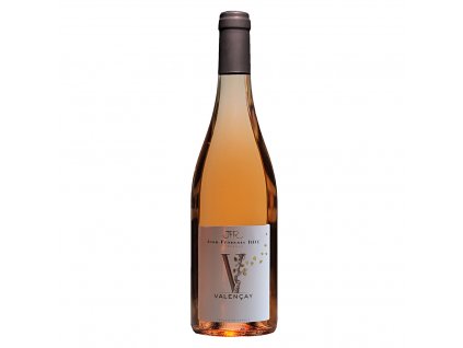 Láhev růžového vína Valencay AOC - rosé - Jean Francois Roy