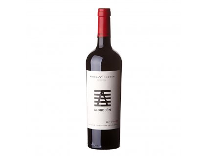 Láhev červeného vína Malbec Acordeón, Mendoza Gualtallary - Finca Ferrer