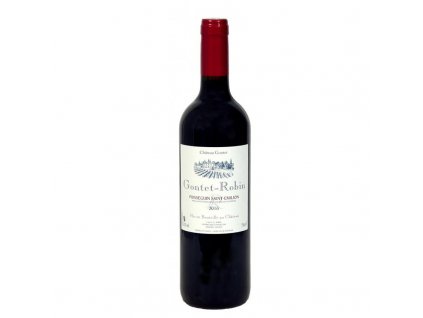 Láhev červeného vína Château Gontet Robin, Puisseguin Saint Émilion