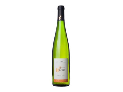 Láhev bílého vína Pinot Gris Authentique, Alsace AOC Bernard Becht