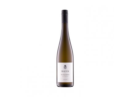 Láhev bílého vína riesling spatlese bermersheimer klosterberg trocken 2014