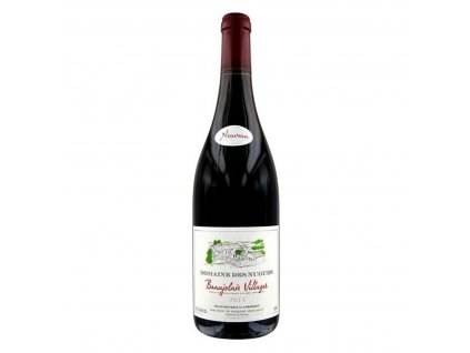 Láhev červeného vína Beaujolais Villages AOC Nouveau - Domaine des Nugues