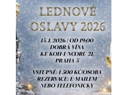 Novoroční degustace vstupenka