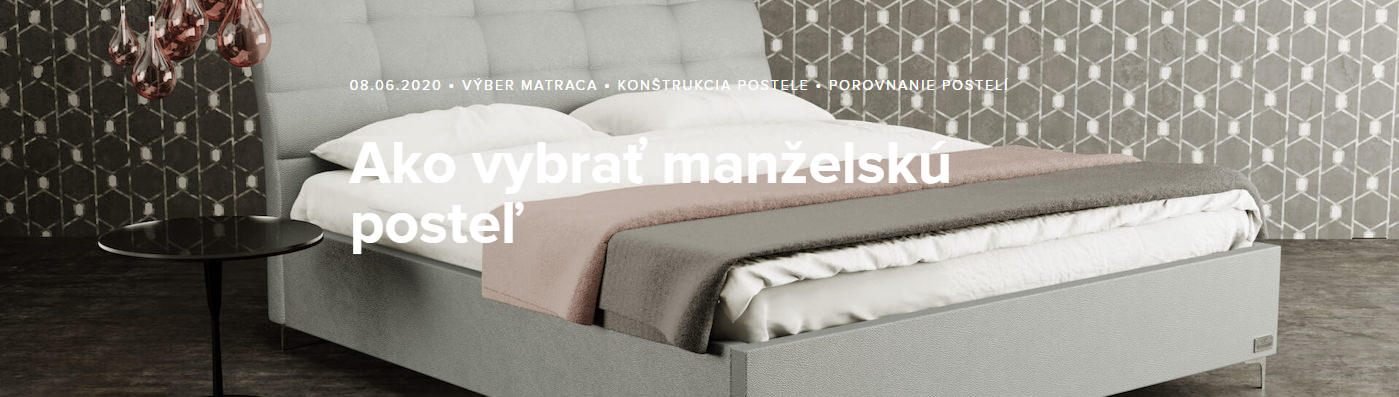 Ako vybrať manželskú posteľ