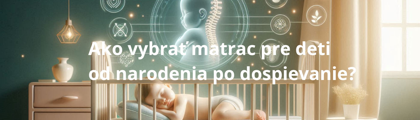 Ako vybrať matrac pre deti od narodenia po dospievanie?