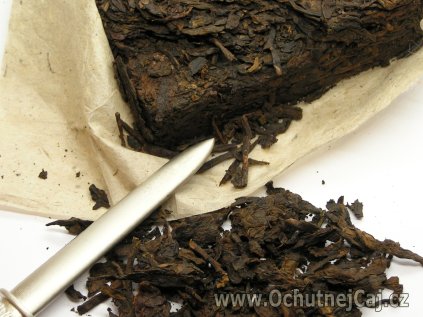 pu erh shu 2017 cihla zhuan cha OchutnejCaj.cz