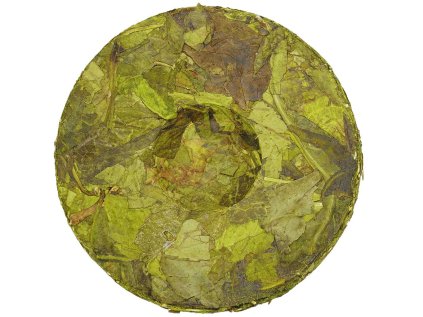 Vietnamese Ha Giang Huang Pian NepustilTea.cz 2023 cake 100g leaf back