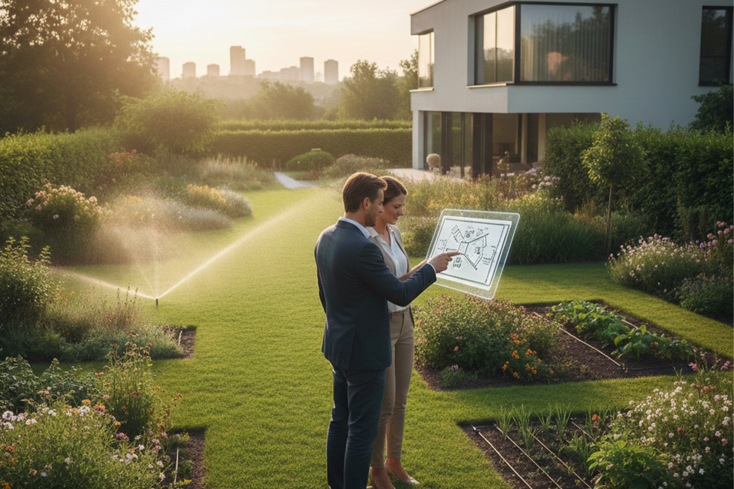 Ako vybrať závlahový systém podľa veľkosti a typu záhrady