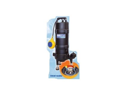 96 kalove cerpadlo s rezacim zariadenim 32gf 21 0f 230v 1 00 kw prevedenie s plavakom