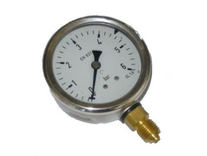307 manometer 50mm spodny pripoj 0 6bar