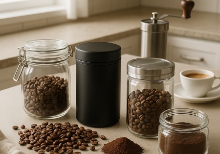 Ako správne skladovať kávu, čaj a ďalšie nápoje, aby si zachovali čerstvosť a chuť