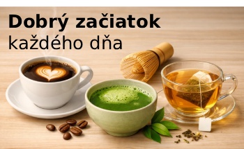 Káva, čaj, matcha