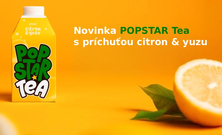 Popstar Tea Citron a yuzu