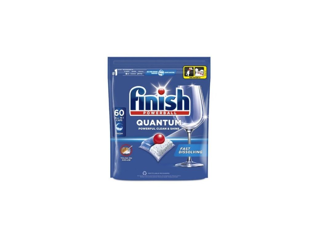 Finish Quantum All in 1 Regular tablety do umývačky 60ks