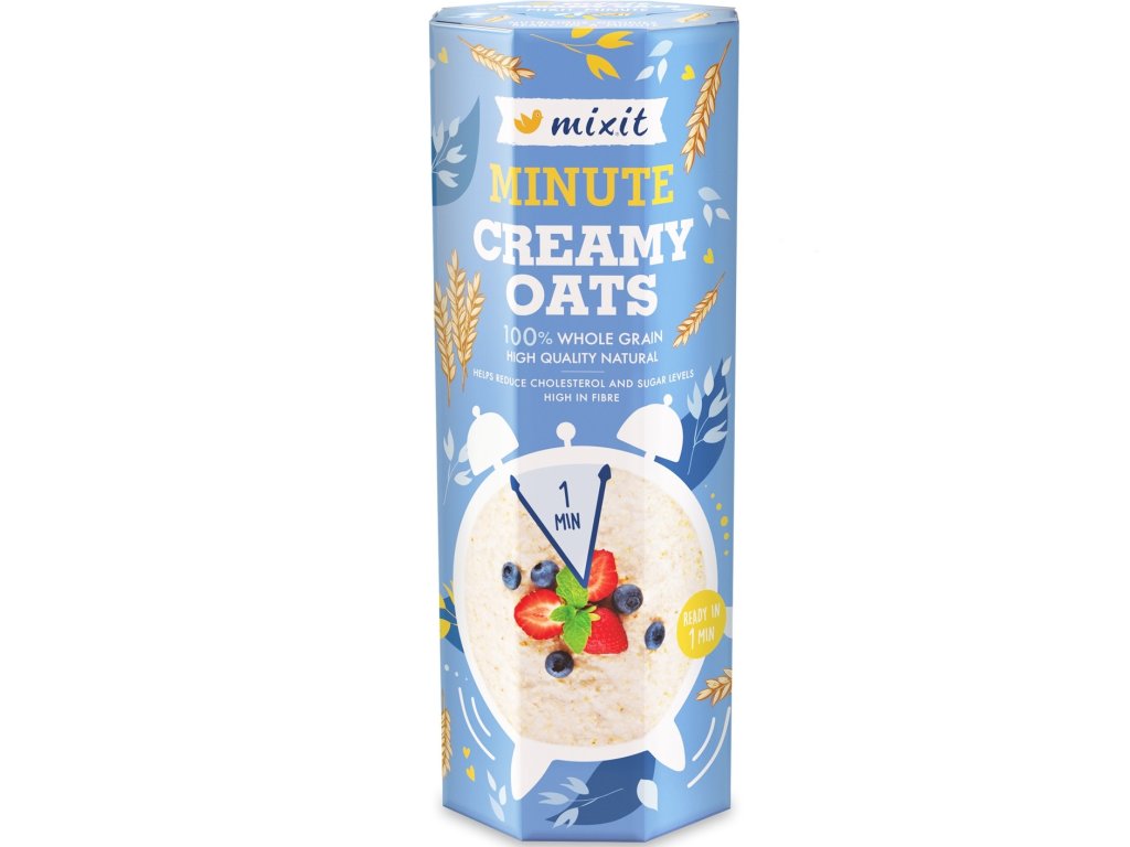 Mixit Creamy Oats - Minútové ovsené vločky - 750g