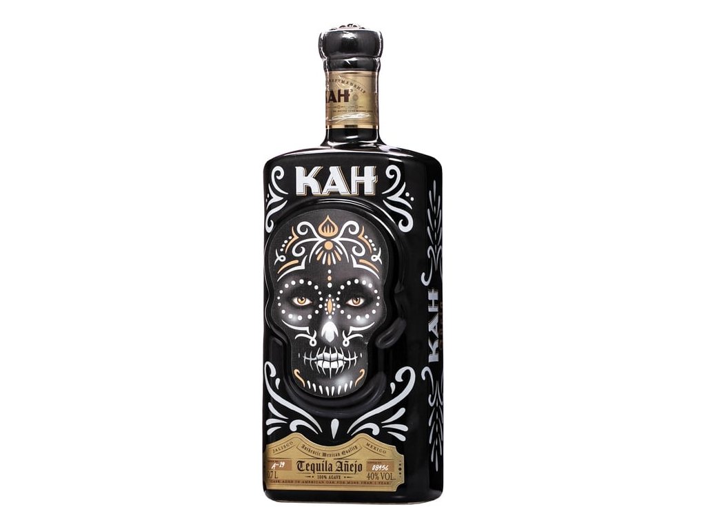 KAH Tequila Añejo Square 40% 0,7l