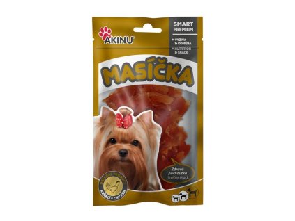 AKINU Kuracie prúžky pre psov 75g