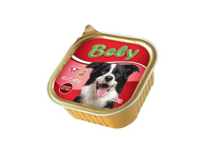 AKINU Bely paštéta s hovädzím mäsom a pečeňou 150g