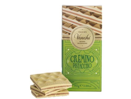 VENCHI Cremino Pistacchio Mliečno-biela čokoláda s pistáciovou pastou110g