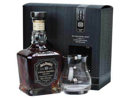 Jack Daniel's Single Barrel + pohár 45% 0,7L