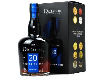 Dictador 20YO Gift 40% 0,7l