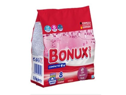 Bonux Rose prací prášok na ručné pranie 400g na 8 praní