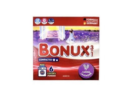 Bonux Caring Lavender prací prášok 390g na 6 praní