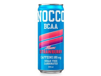 Nocco BCAA Miami Jahoda 330 ml