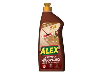 Alex leštenka renovujúca na drevené,laminátové podlahy 900ml
