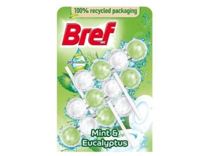 Bref Pro Nature Mint & Eukalyptus WC guličky 3x50g