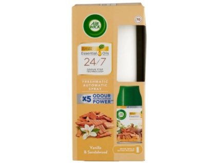 Air Wick Freshmatic Vanilla&Sadalwood sprej + náplň 250ml