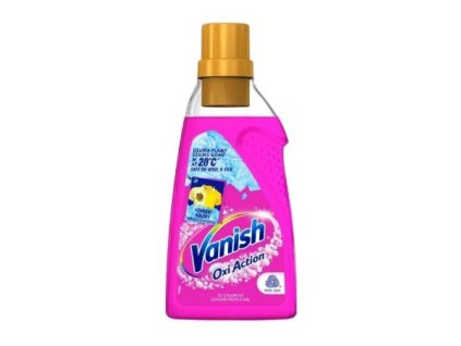 Vanish Oxi Action Pink Color koncentrovaný gél na škvrny 750ml