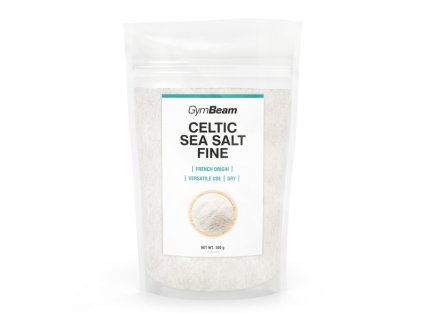 Keltská morská soľ 500g - GymBeam