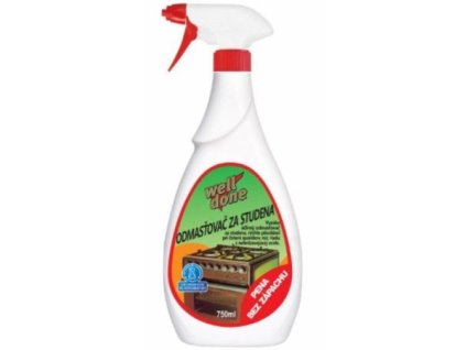 17020 well done pena odmastovac za studena 750ml s rozprasovacom