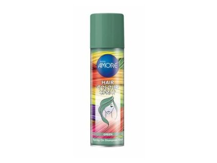 17035 amore farebny lak na vlasy zeleny 150ml