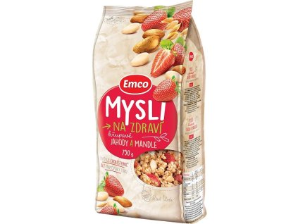 EMCO Mysli chrumkavé jahoda a mandle 750 g