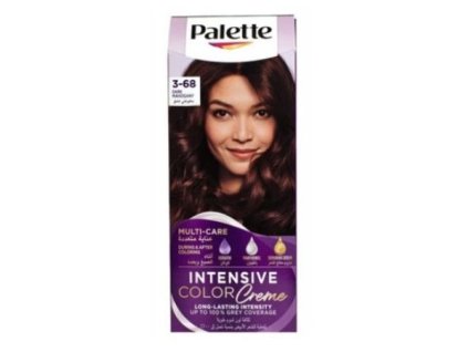 17254 palette intensive color creme farba na vlasy 50ml 3 68 r2 tmavo mahagonova