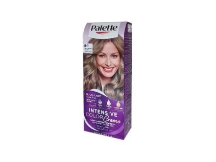 Palette Intensive Color Creme farba na vlasy 50ml 8-1 Light Blonde Cendre