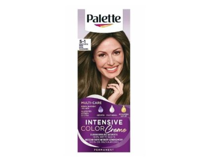 Palette Intensive Color Creme farba na vlasy 50ml 5-1 Ľadovo svetlo hnedá