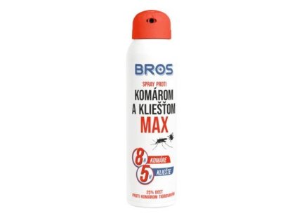 Bros MAX sprej proti kliešťom a komárom 90ml