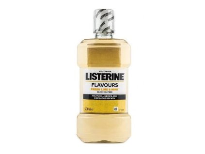 Listerine Fresh Lime&Mint ústna voda 500ml