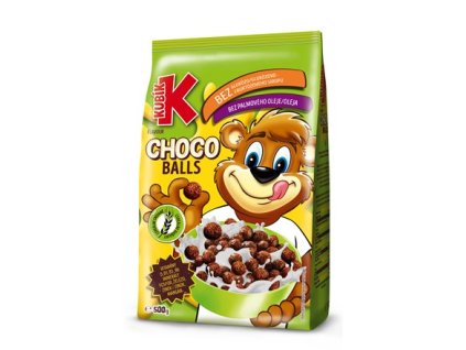 KUBÍK Choco Balls cereálie do mlieka 500 g