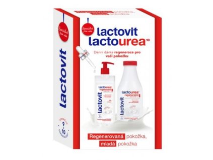 Lactovit Lactourea dámsky darčekový set 2ks