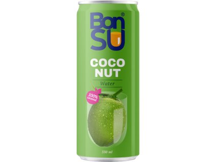 BonSU® - 100% kokosová voda 12x330 ml
