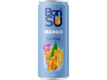 BonSU® - sýtený nápoj z 99% mangovej štavy 12x330 ml