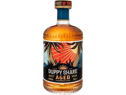 The Duppy Share Aged Caribbean Rum 40% 0,7l