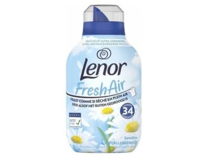 Lenor Fresh Air Sensitive koncentrovaná aviváž 0,476l na 34 pracích dávok