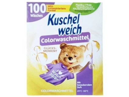 Kuschelweich Gluckmoments prací prášok 5kg na 100 pracích dávok