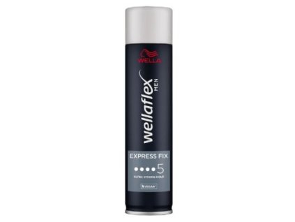 Wellaflex Express Fix 5 pánsky lak na vlasy 250ml