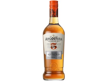 Angostura 5 ročný 40% 0,7l